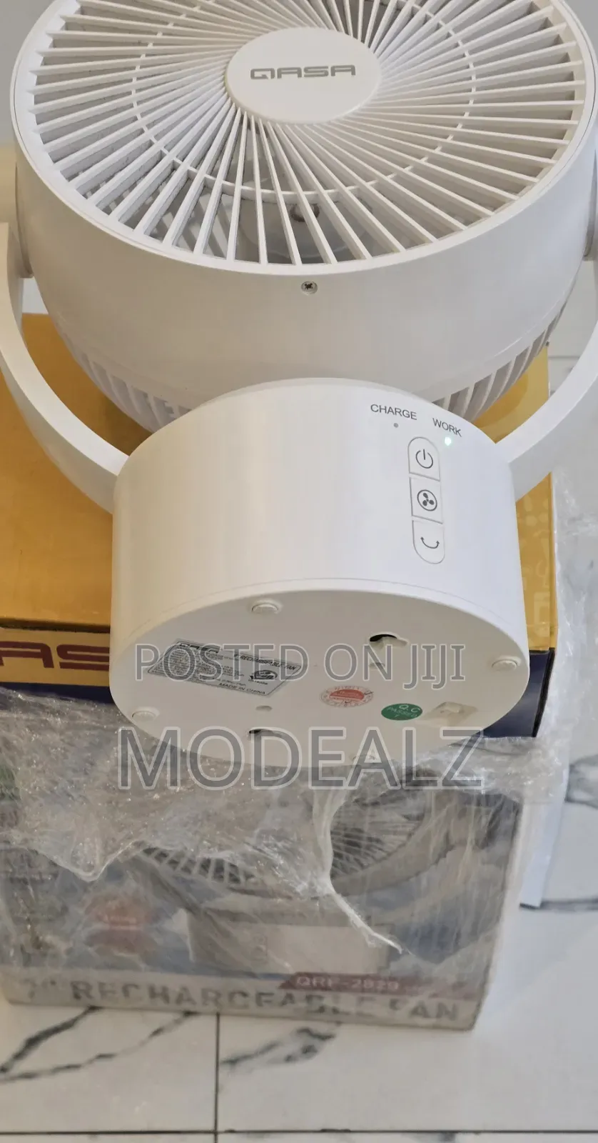 Qasa Rechargeable Fan
