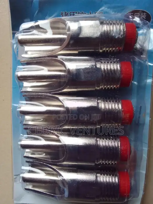 Stainless Steel Pig Nipple Drinker Feeder - 5 Pieces