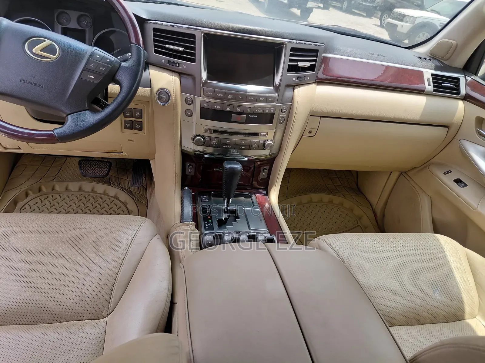 Lexus LX 570 2012 Black
