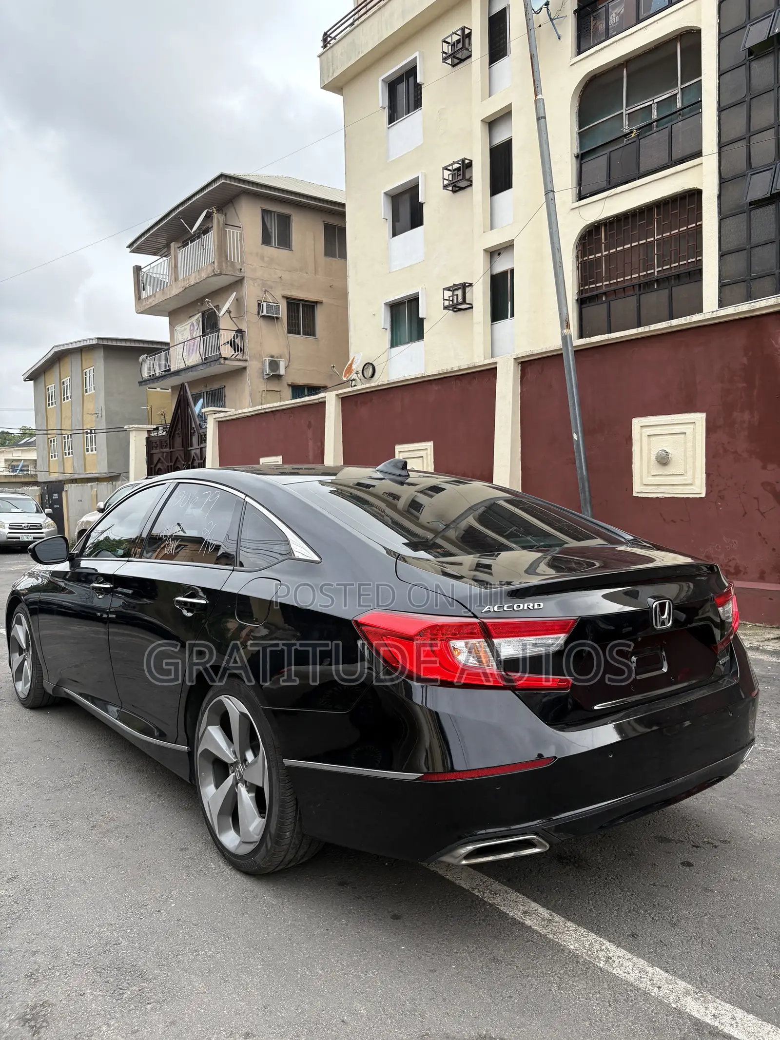 Honda Accord Touring 2018 Black