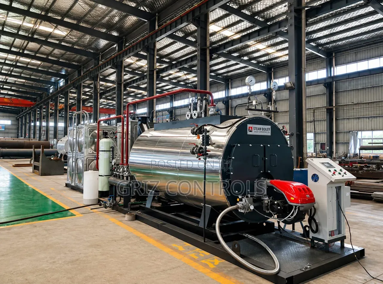 GRIZ CONTROLS Industrial Steam Boiler Solution