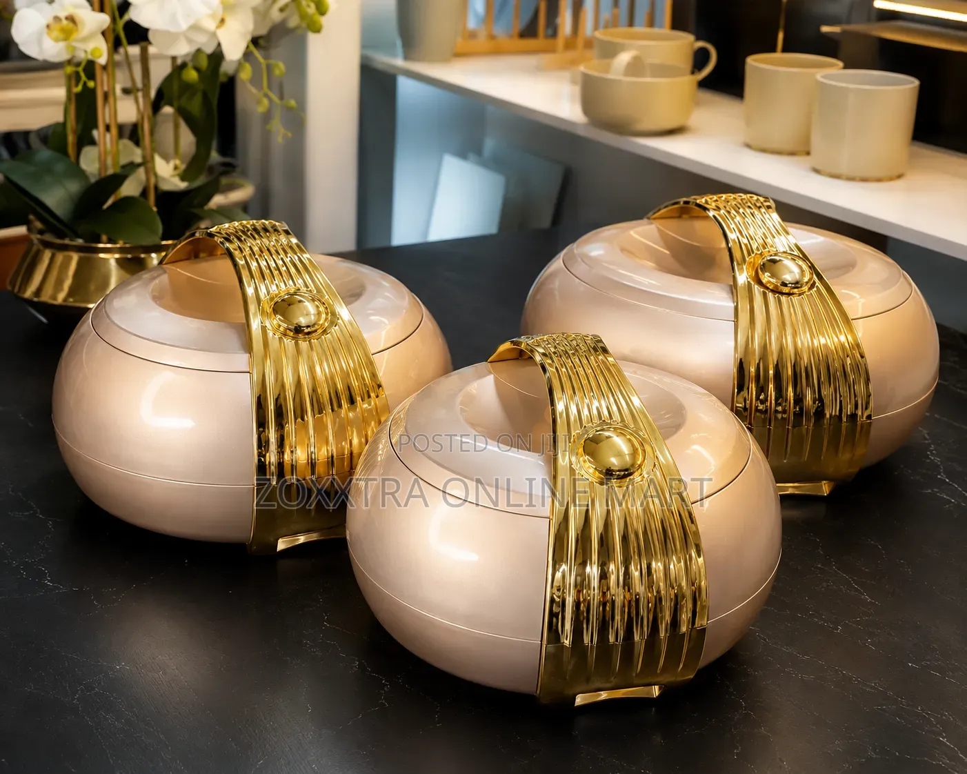 Luxury 3-Piece Insulated Hot Pot Casserole Set