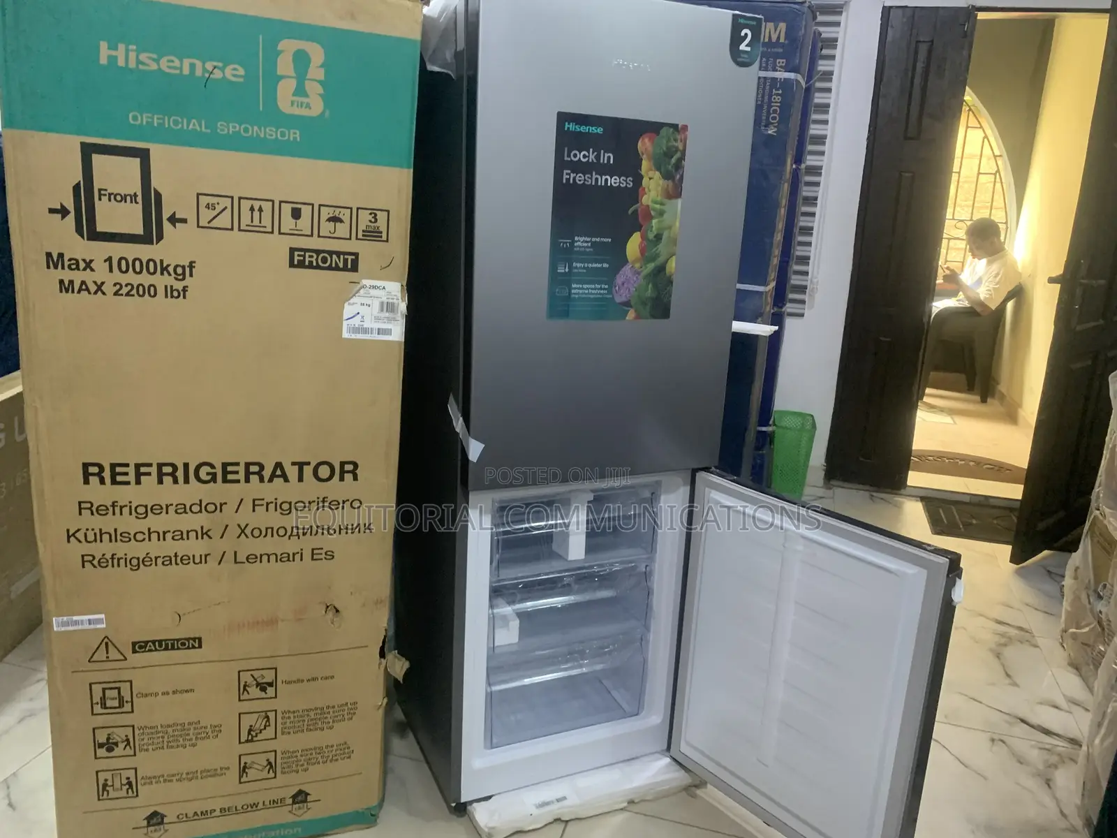 New in Hisense Rd-29dca 225l Refrigerator