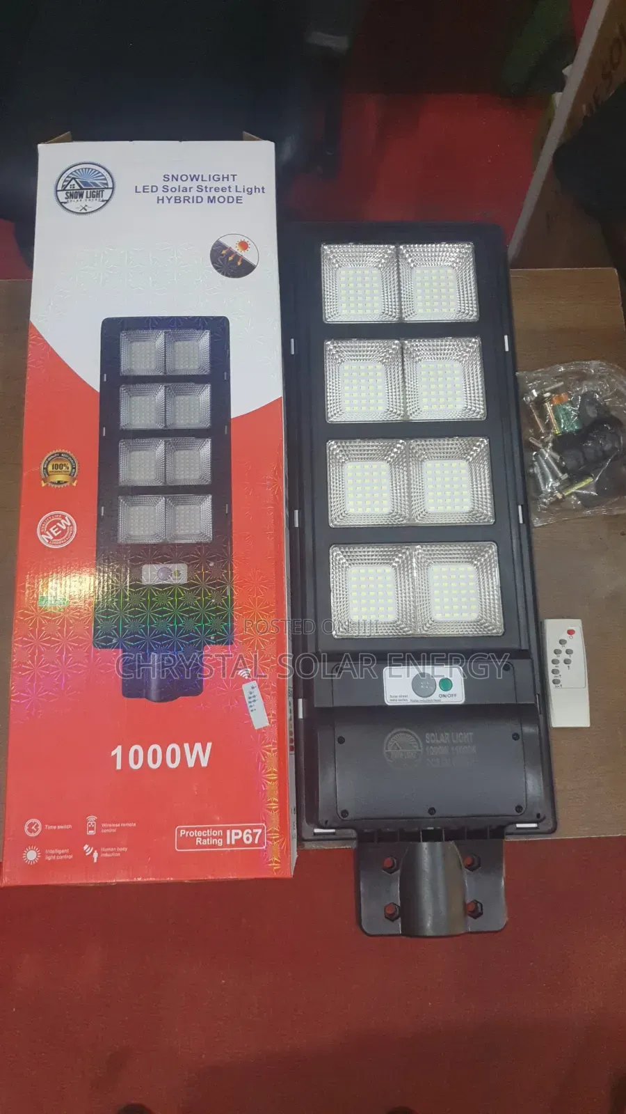 1000watts 8eyes Hybrid Solar Industrial Street Light With Accessories