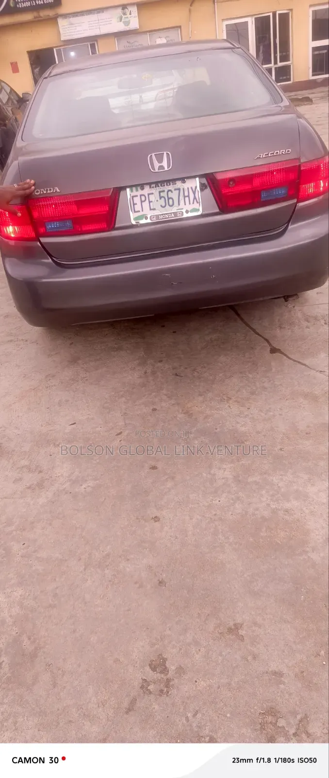 Honda Accord 2.4 Type S 2005 Gray