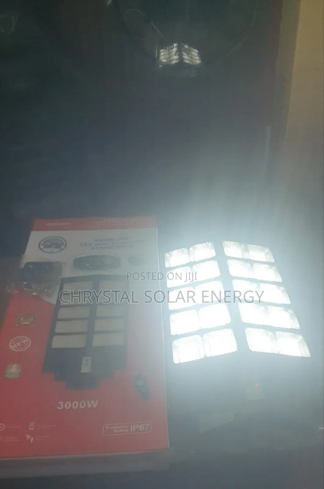 3000watts 20eyes Hybrid Solar Industrial Street Light With Accessories