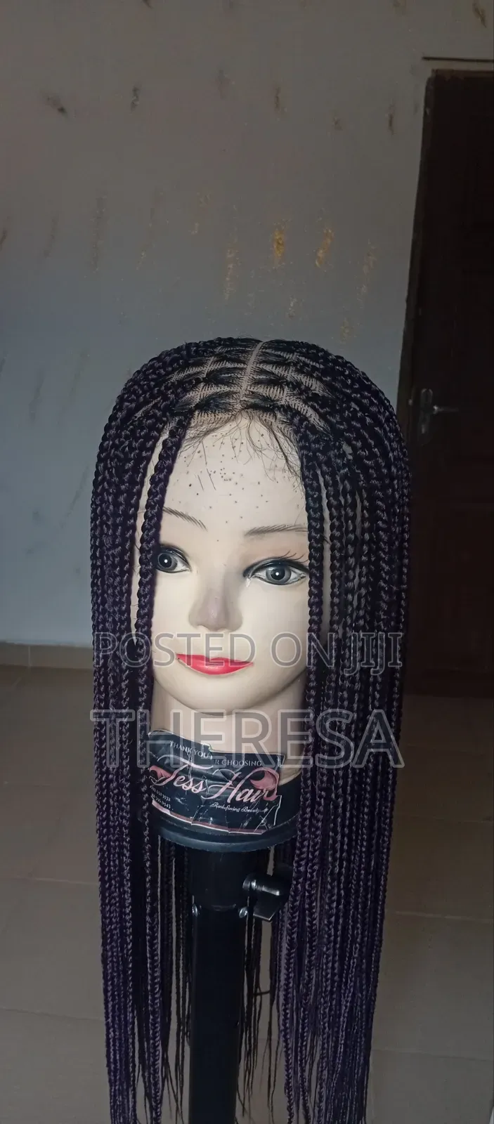 Beautiful Custom Made Braids Wig