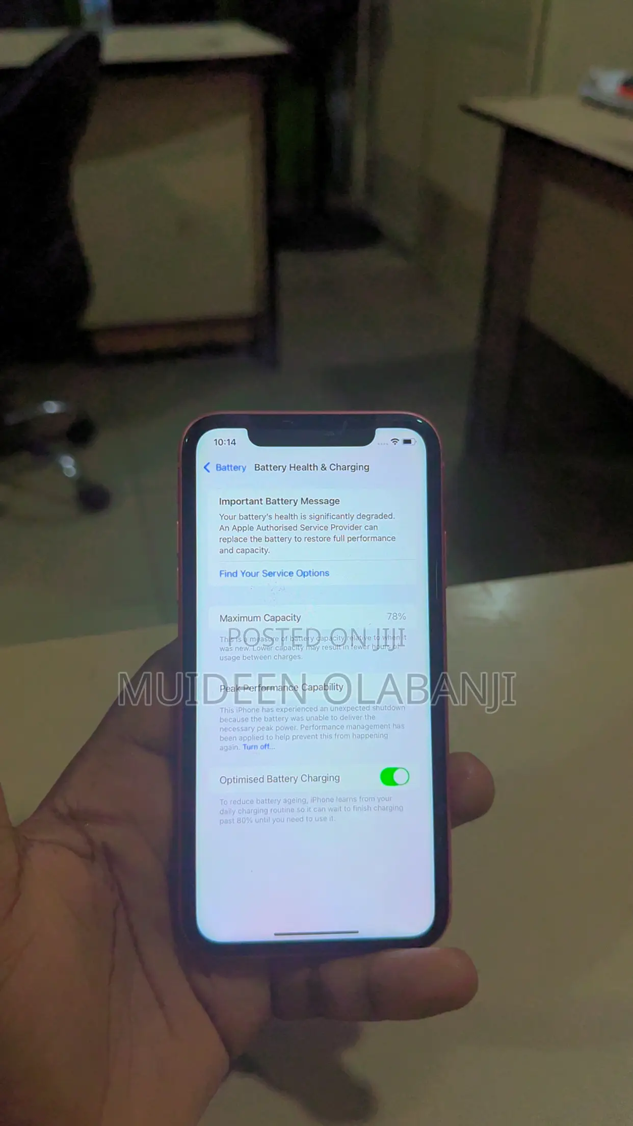 Apple iPhone XR 64 GB Orange