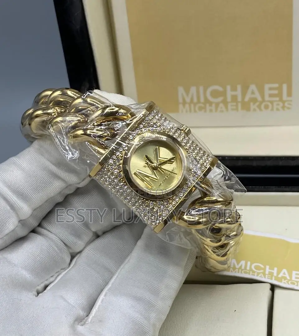 Michael Kors Quality Luxury Female Chain Wristwatch