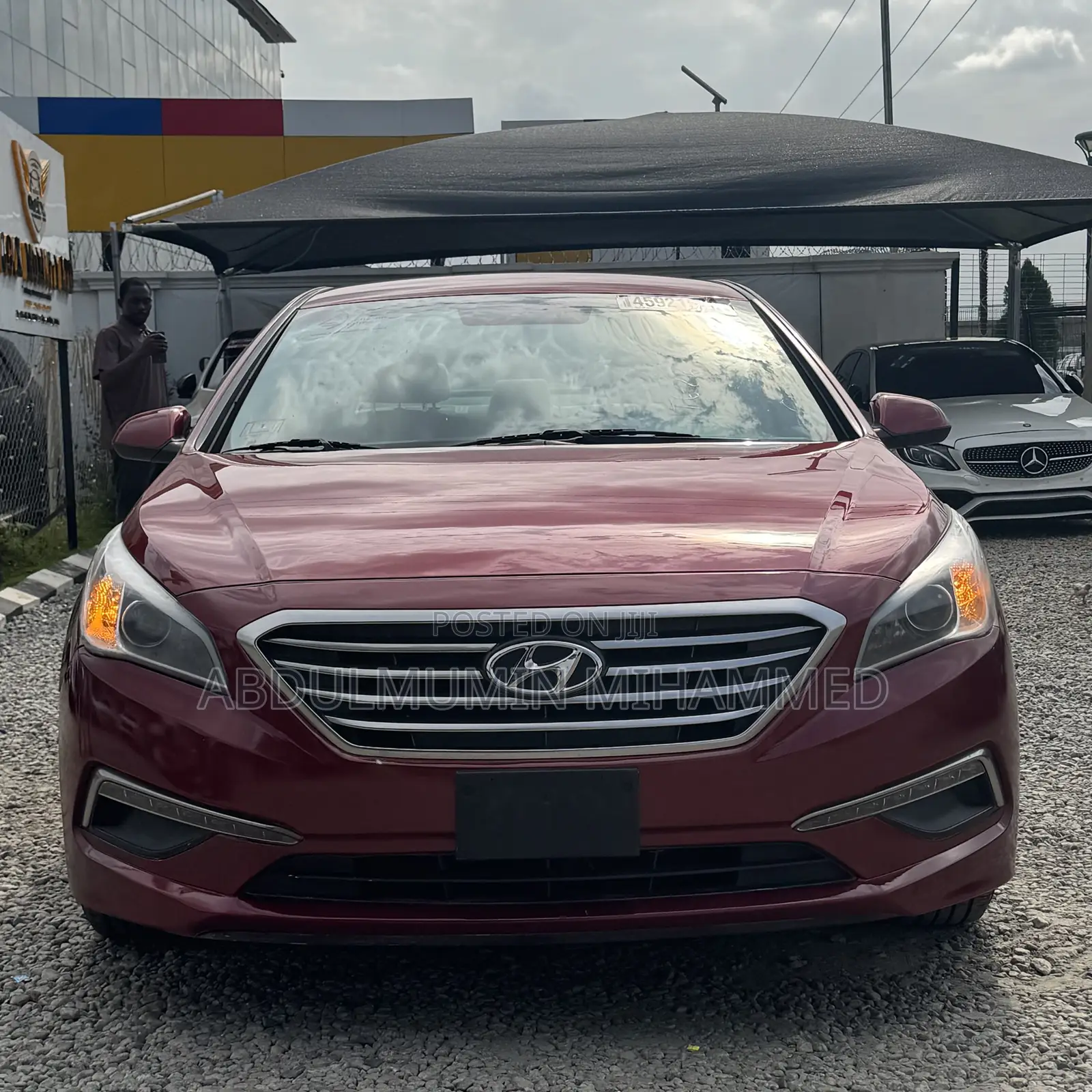 Hyundai Sonata 2016 Red