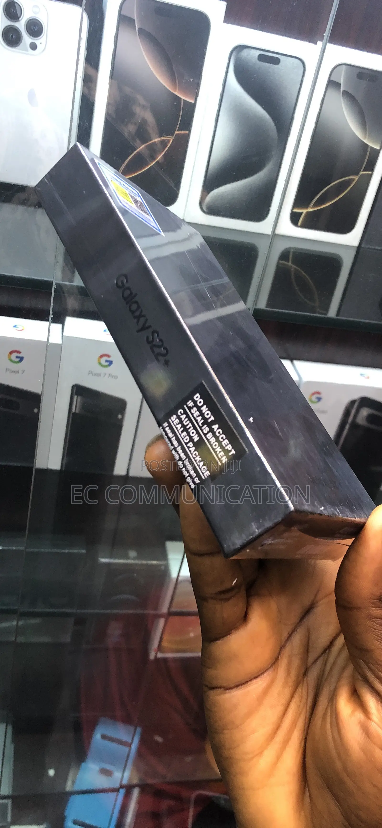 New Samsung Galaxy S22+ 5G 256 GB Black