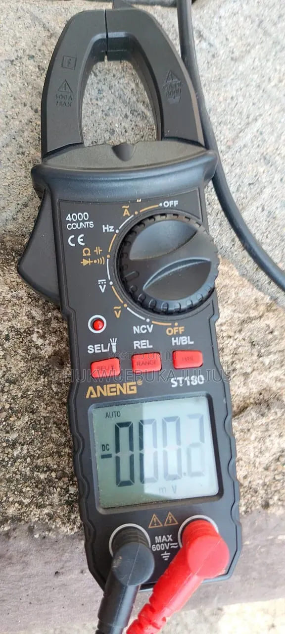 Aneng Pn200 Digital AC/Dc Clamp Meter – True RMS Multimeter With NCV