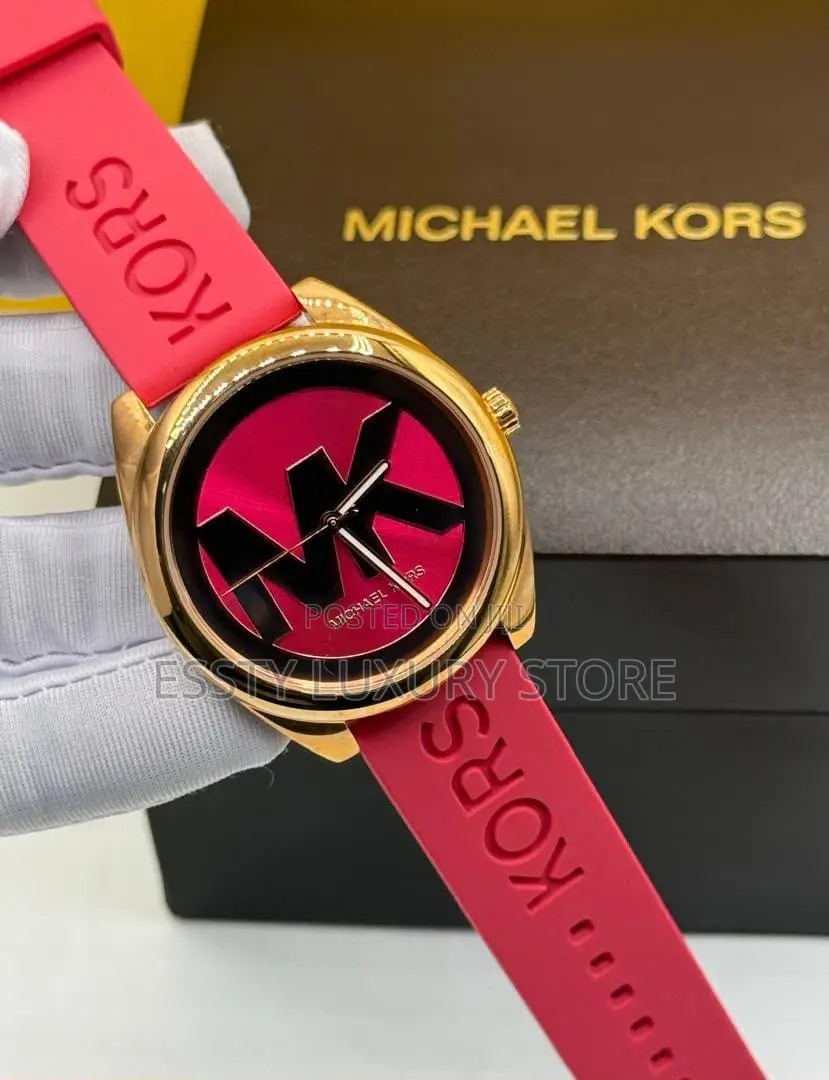 Automatic Engine Michael Kors Quality Luxury Female Rubber Wristwatch