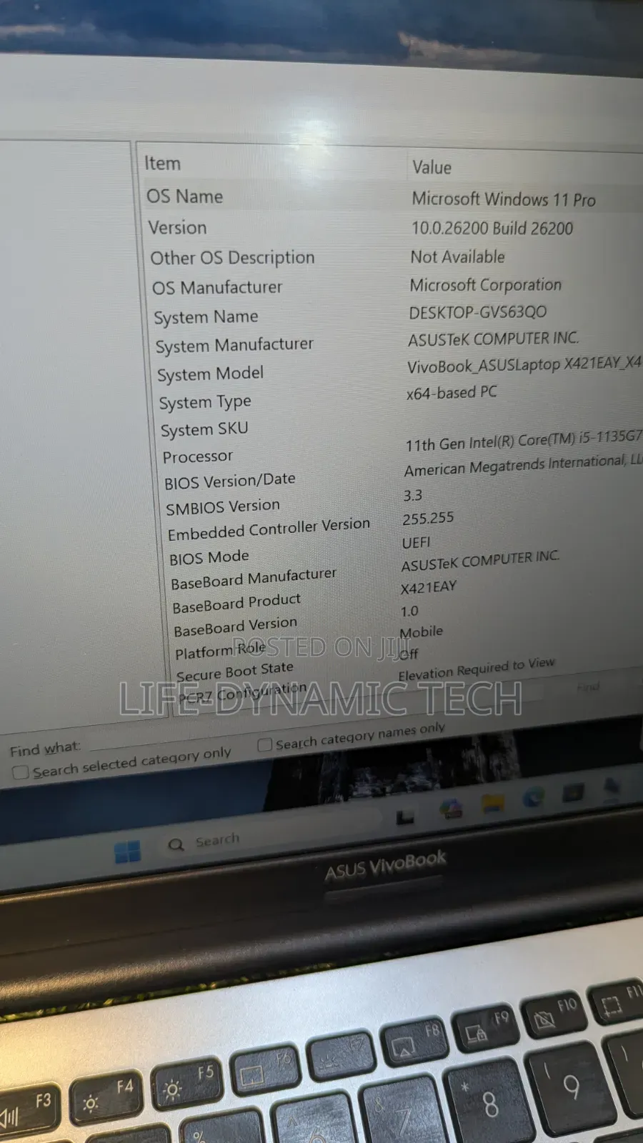 Laptop Asus Vivobook 14 8GB Intel Core i5 SSD 256GB