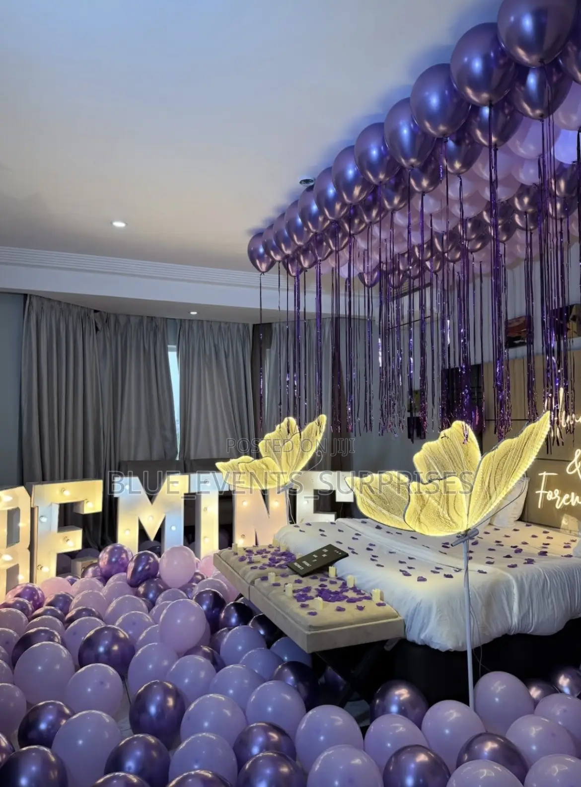 Girlfriend Proposal Balloon Room Decoration /Luxury Room Decor
