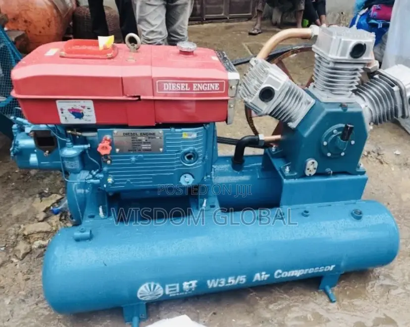 Mobile Air Compressor 3-Cylinder for Air Jackhammer Diesel