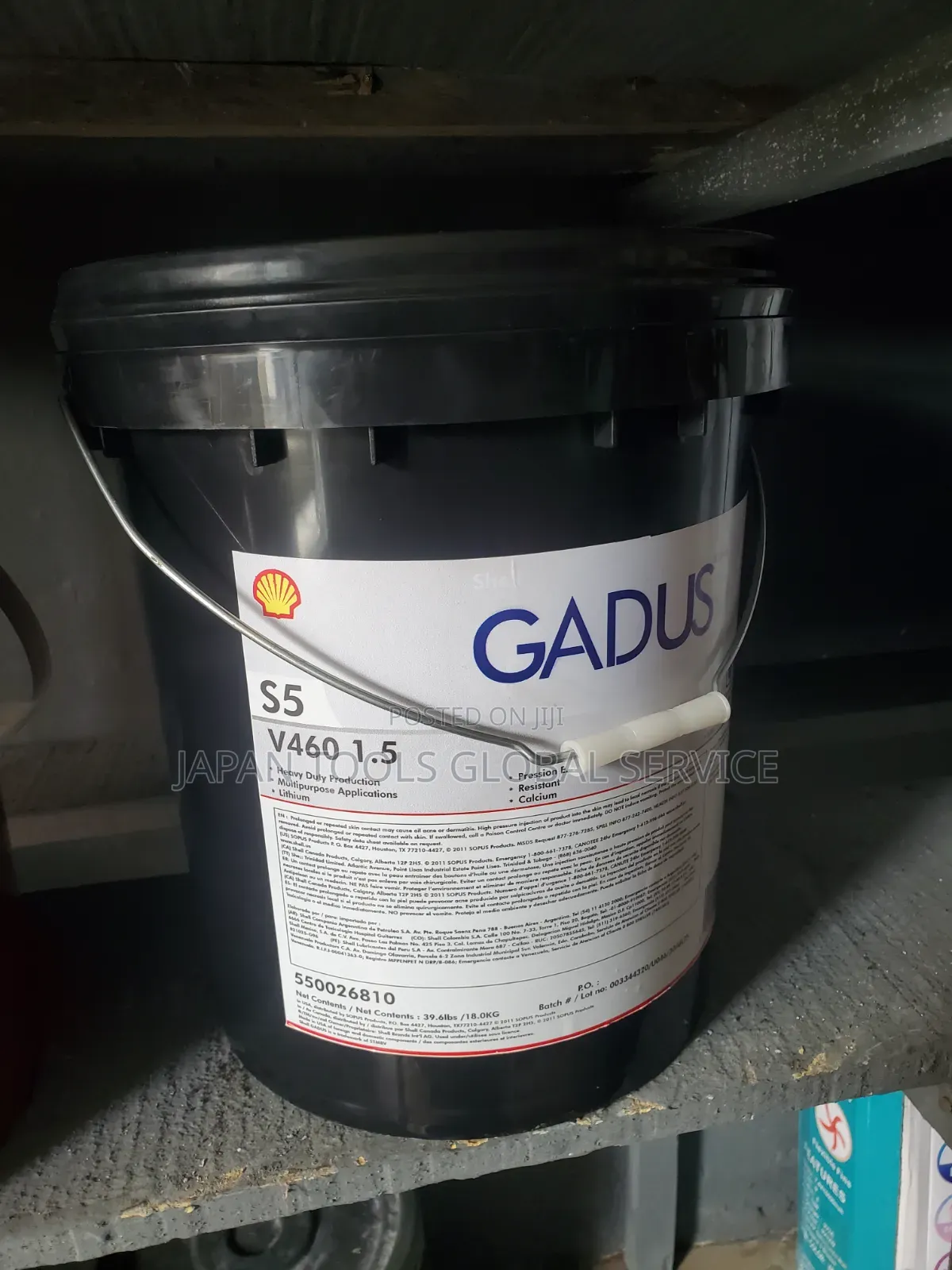 Shell Gadus S5 V460 1.5 Heavy-Duty Grease (18kg)