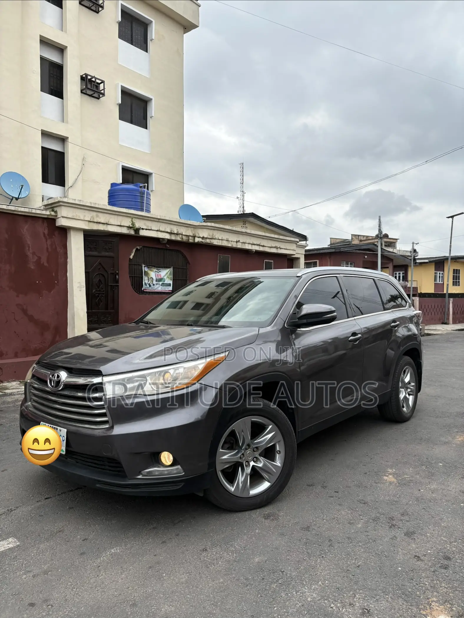 Toyota Highlander Limited Platinum 4dr SUV (3.5L 6cyl 6A) 2014 Gray