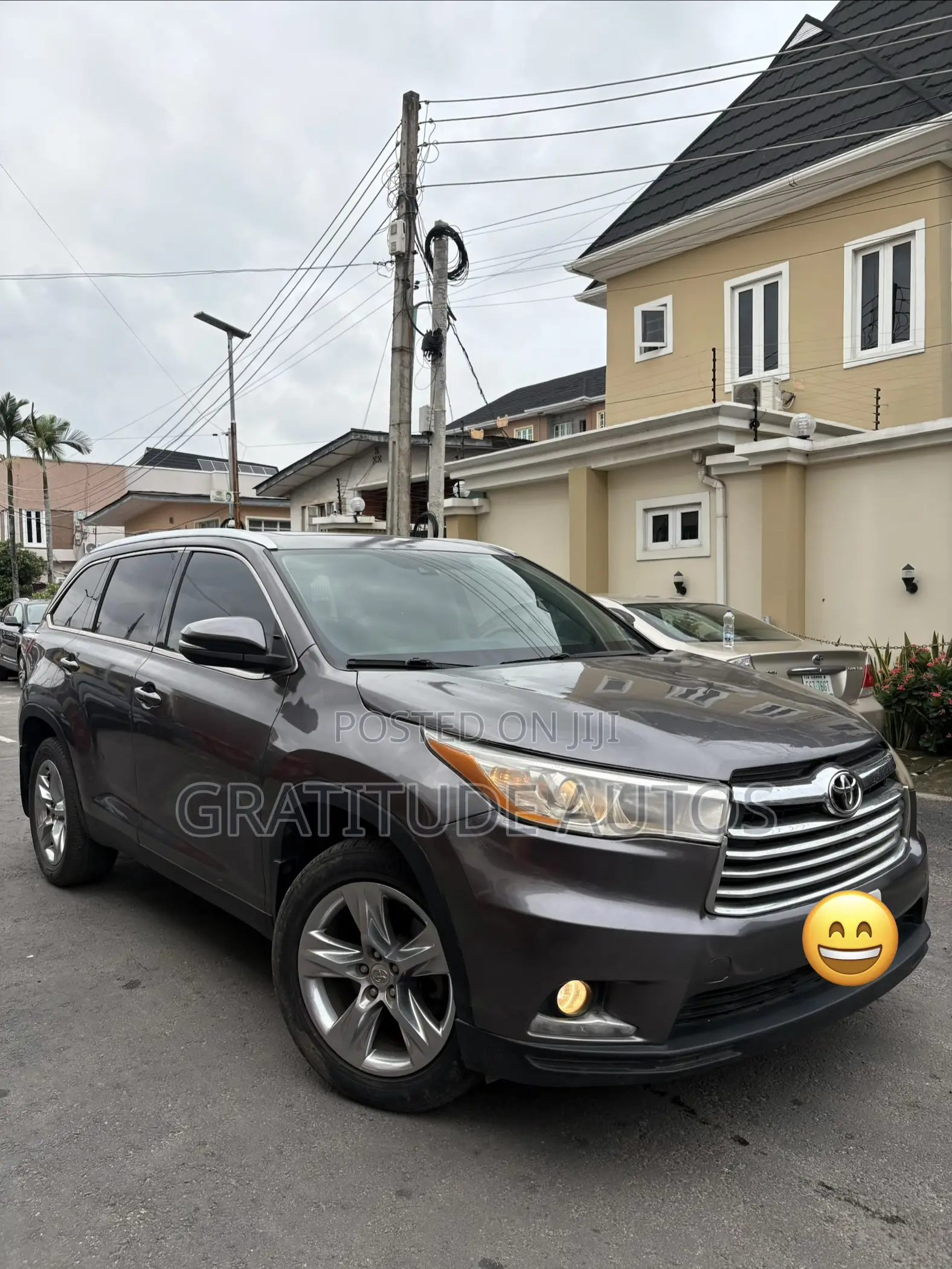 Toyota Highlander Limited Platinum 4dr SUV (3.5L 6cyl 6A) 2014 Gray