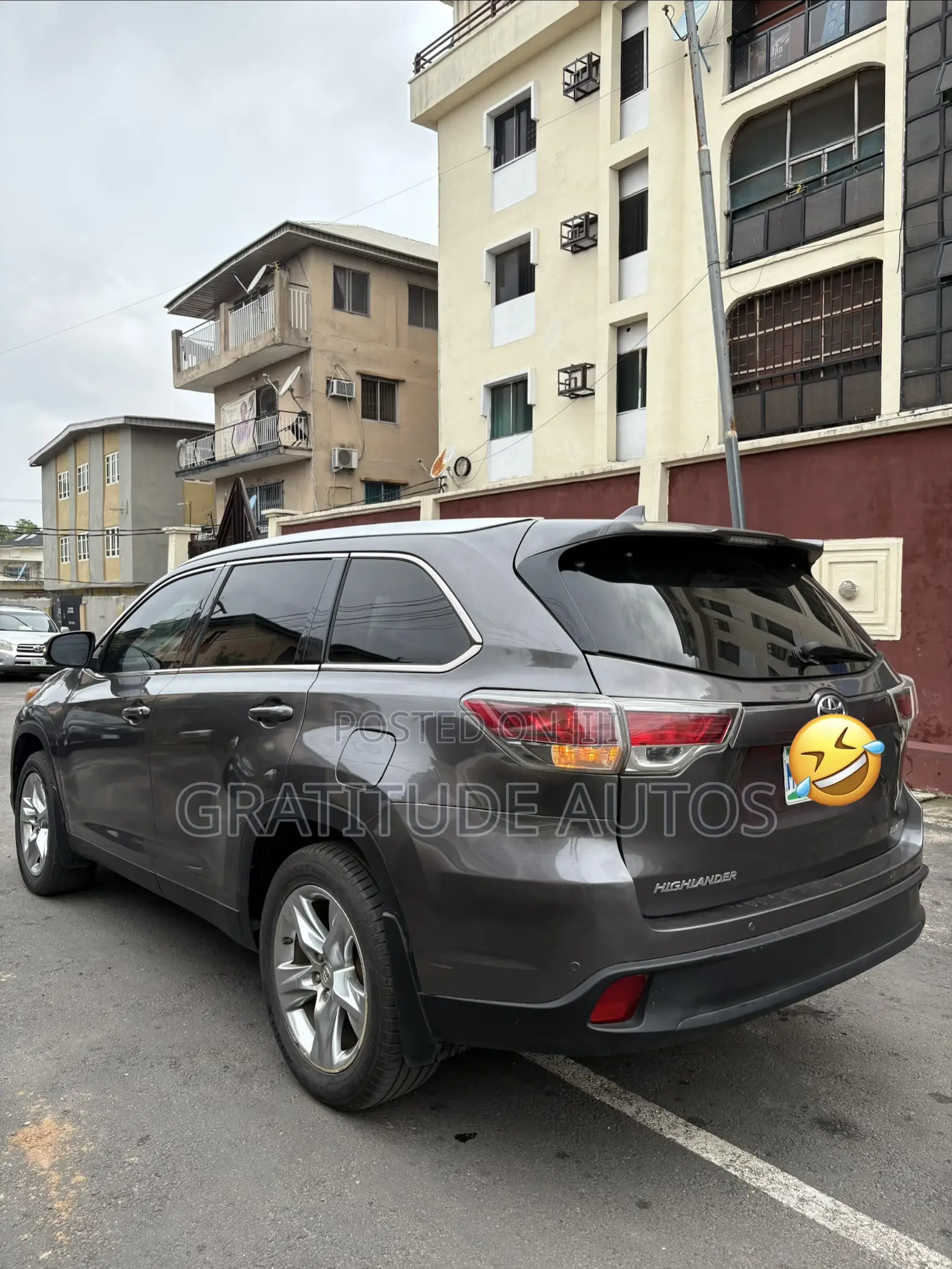 Toyota Highlander Limited Platinum 4dr SUV (3.5L 6cyl 6A) 2014 Gray