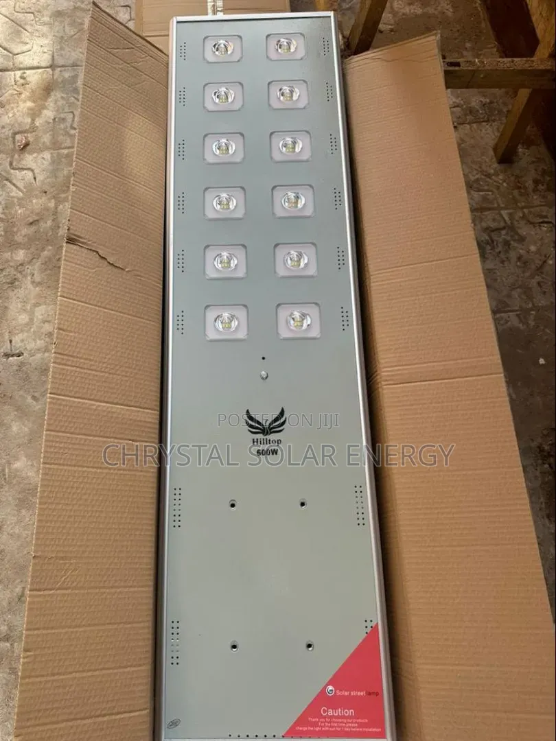 12eyes Industrial Solar Powered Street Light With Super Bright Led