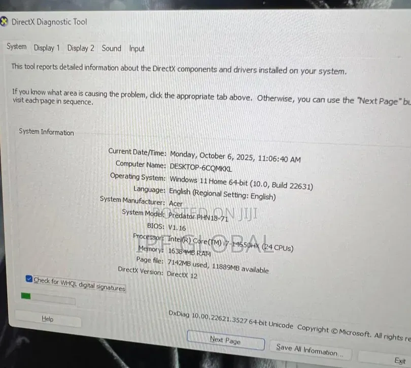 Laptop Acer Predator Helios Neo 18 16GB Intel Core i7 SSD 1T