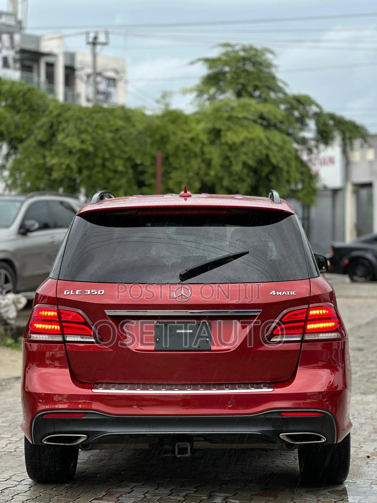 Mercedes-Benz GLE-Class GLE 350d 4MATIC 2016 Red