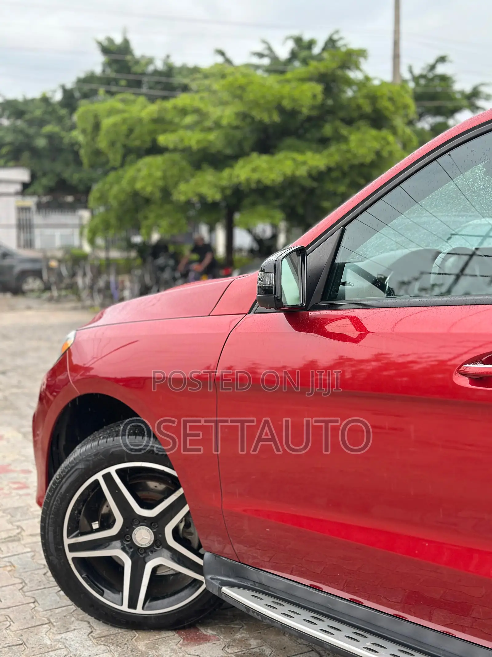 Mercedes-Benz GLE-Class GLE 350d 4MATIC 2016 Red