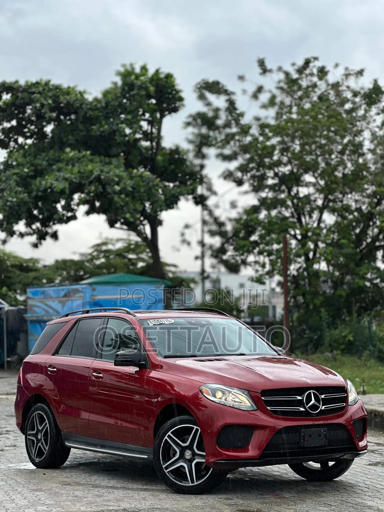 Mercedes-Benz GLE-Class GLE 350d 4MATIC 2016 Red