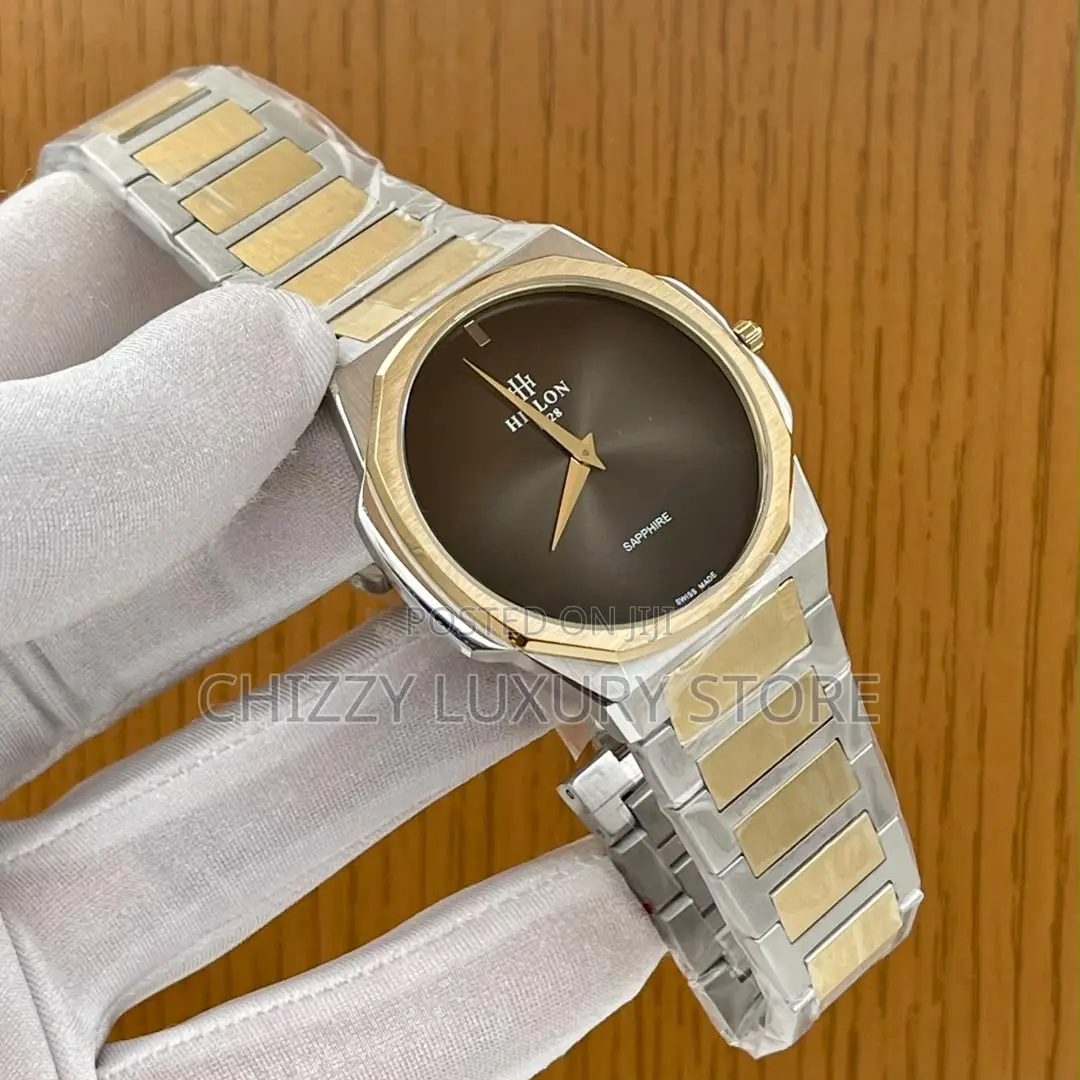 Hilson Quality Luxury Men Automatic Engine Wristwatch