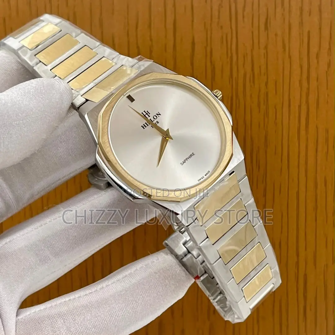 Hilson Quality Luxury Men Automatic Engine Wristwatch