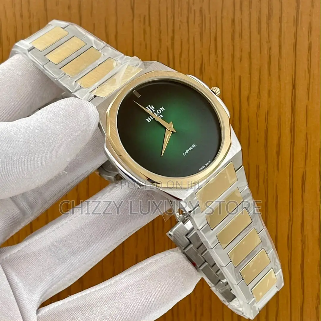 Hilson Quality Luxury Men Automatic Engine Wristwatch