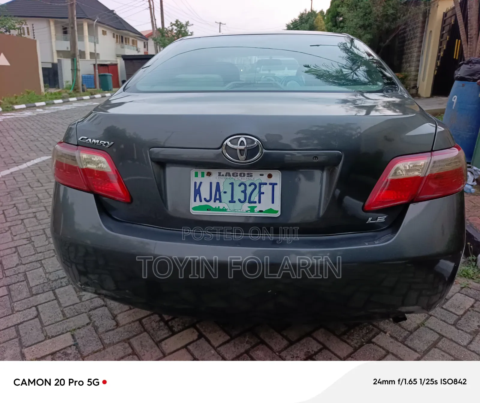 Toyota Camry 2007 Black