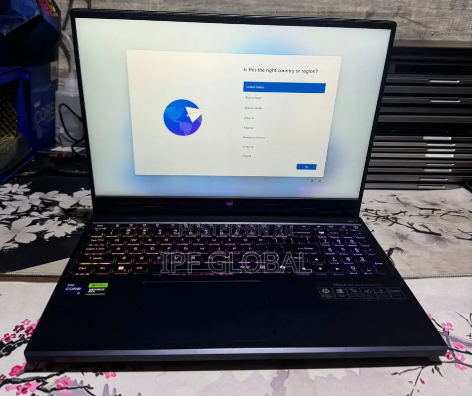 New Laptop Acer Predator Helios Neo 16 16GB Intel Core i9 SSD 1T
