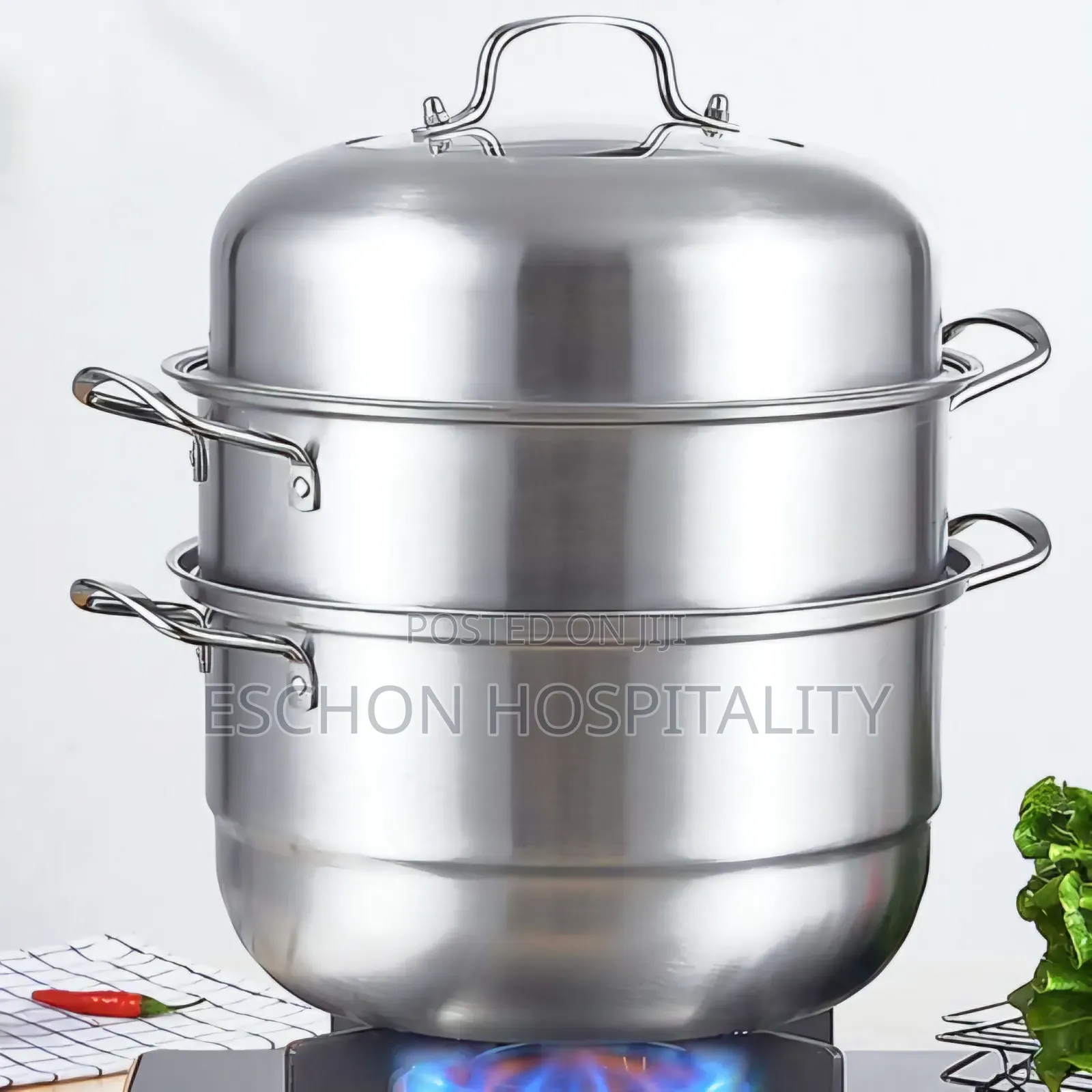 Flanek 3-in-1 Stainless Steel Steamer Pot