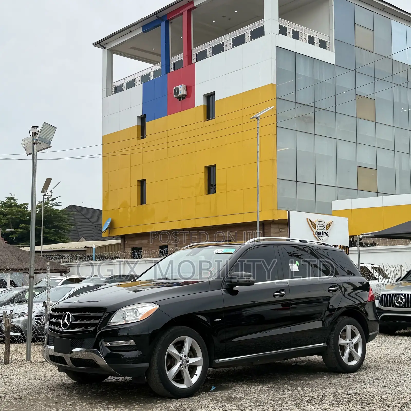 Mercedes-Benz M Class ML 350 4Matic 2012 Black