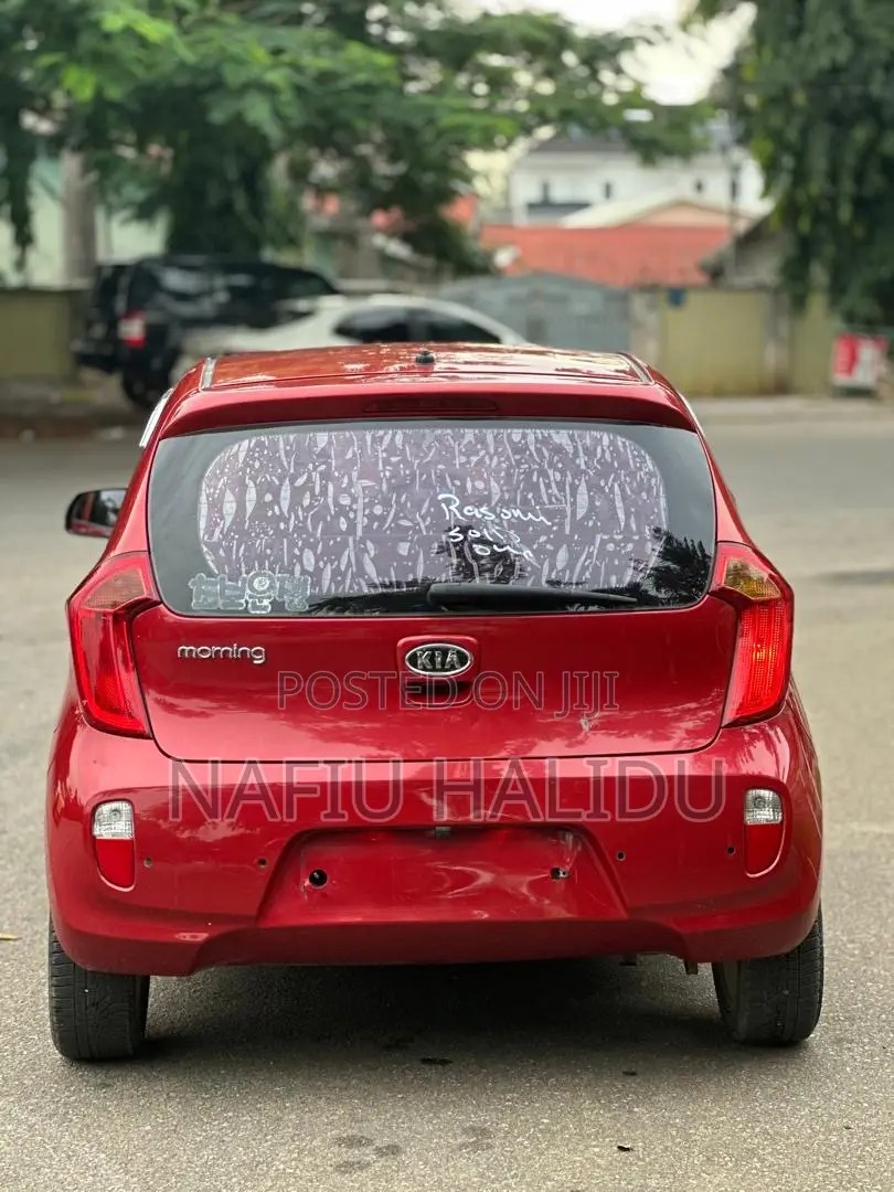 Kia Morning 2012 Red