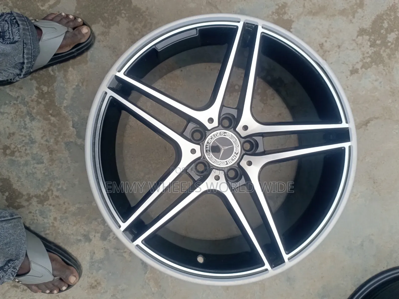 18inches for M/Benz for C300 2014 Black and Stainless Now Available