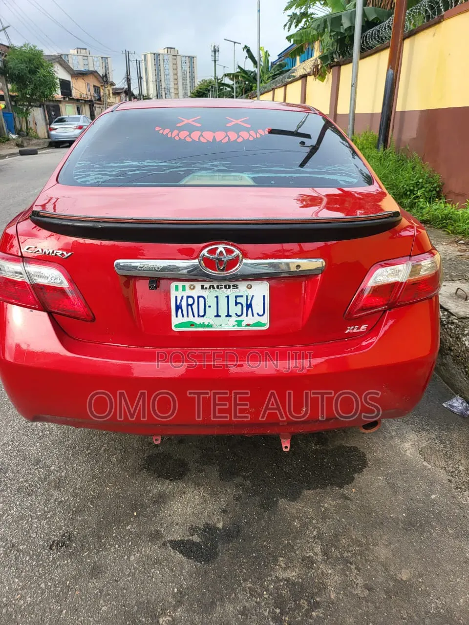 Toyota Camry 2008 Red