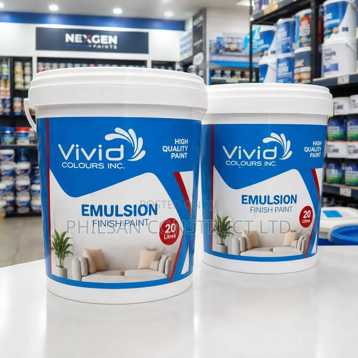 Emulsion Paint (Vivid Colors