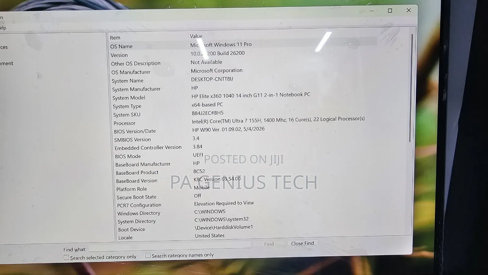 Laptop HP EliteBook X360 1040 G11 16GB Intel Core Ultra 7 SSD 512GB