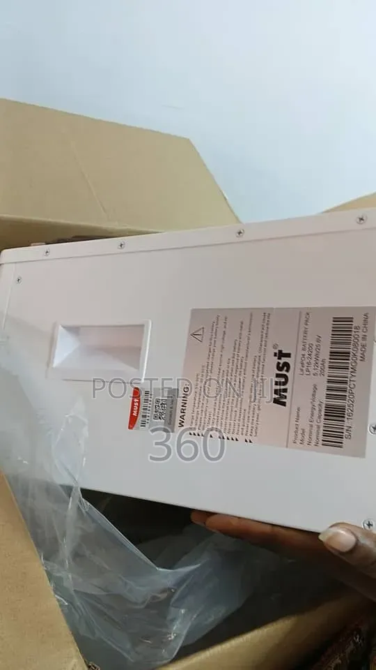 Must 5kwh 24v 200ah Lithium Ion Battery