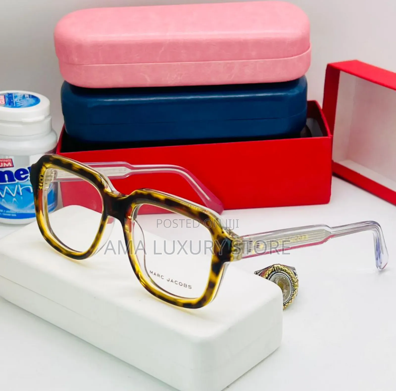 Marc Jacobs Luxury Designer Glasses – Unisex, Stylish High Quality