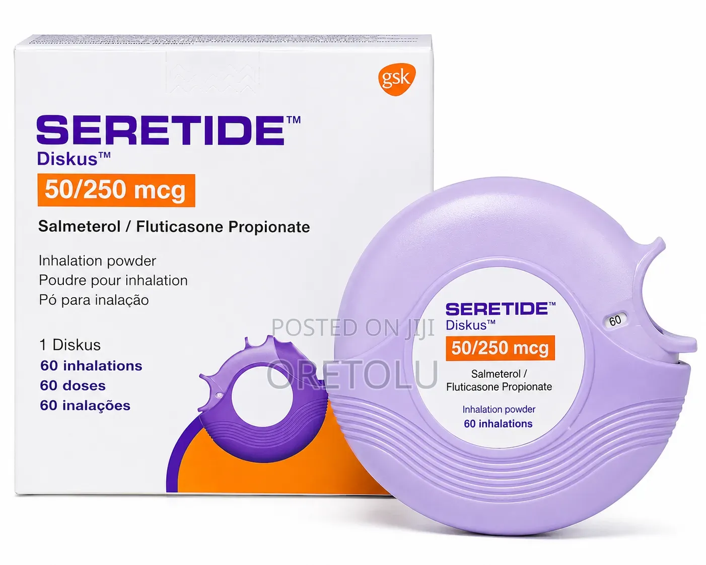 Seretide * 60 Inhalation Powder