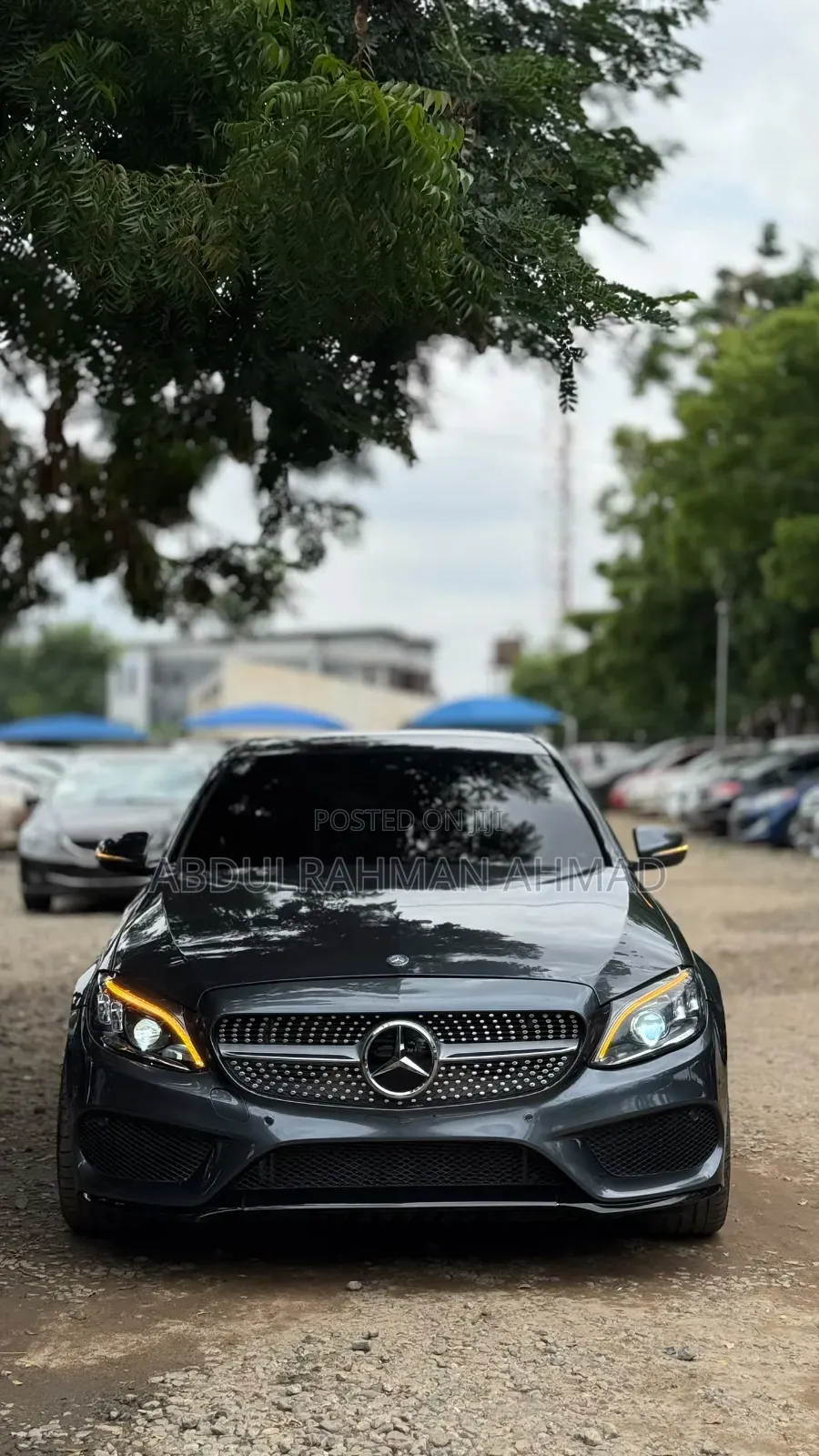 Mercedes-Benz C400 4Matic AWD Sedan (3.0L V6 7A) 2015 Gray
