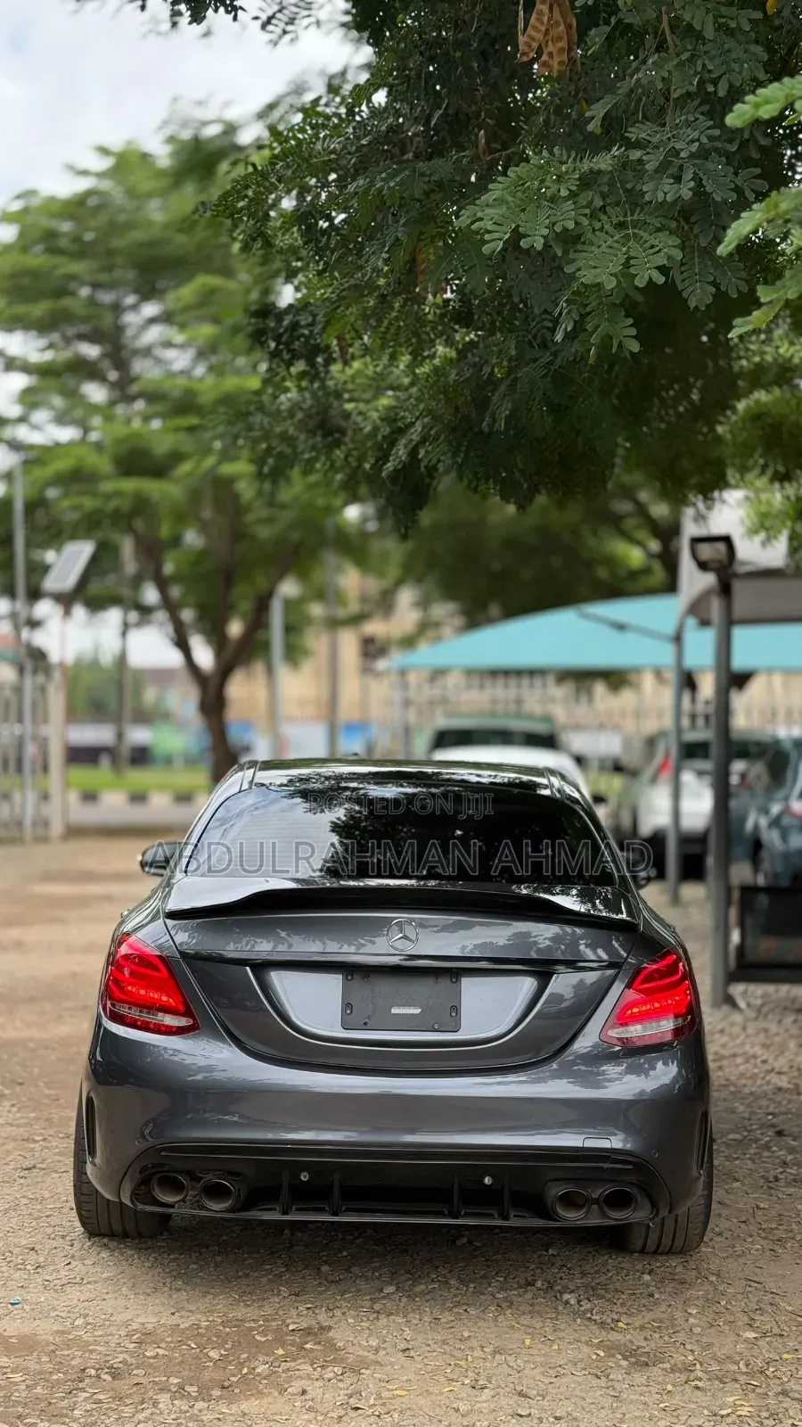 Mercedes-Benz C400 4Matic AWD Sedan (3.0L V6 7A) 2015 Gray