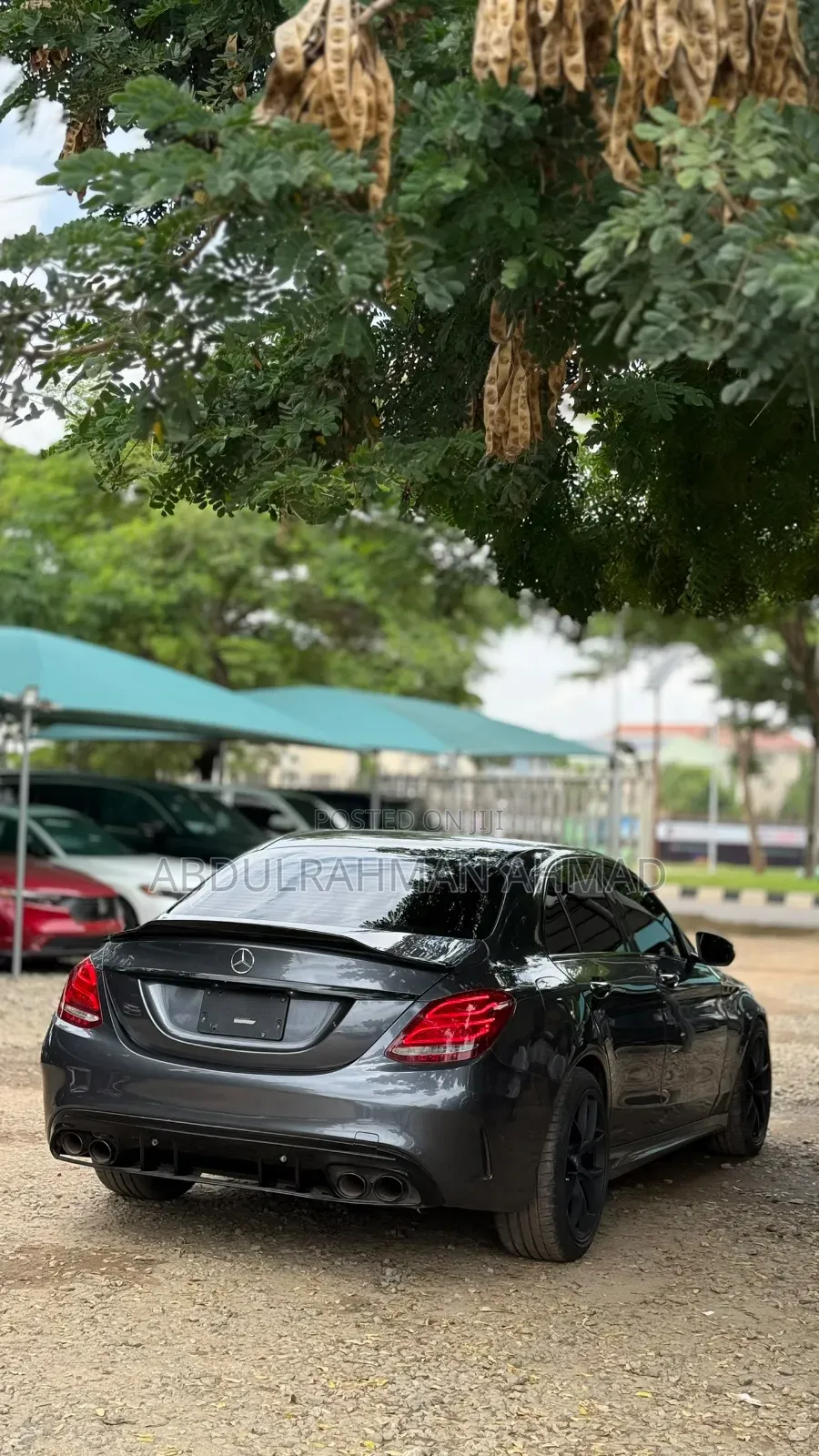 Mercedes-Benz C400 4Matic AWD Sedan (3.0L V6 7A) 2015 Gray