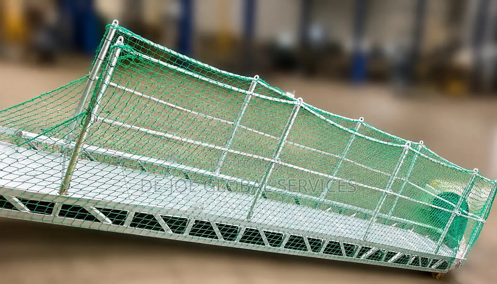 Aluminum Marine Gangway With Safety Net And Anti-slip Treads
