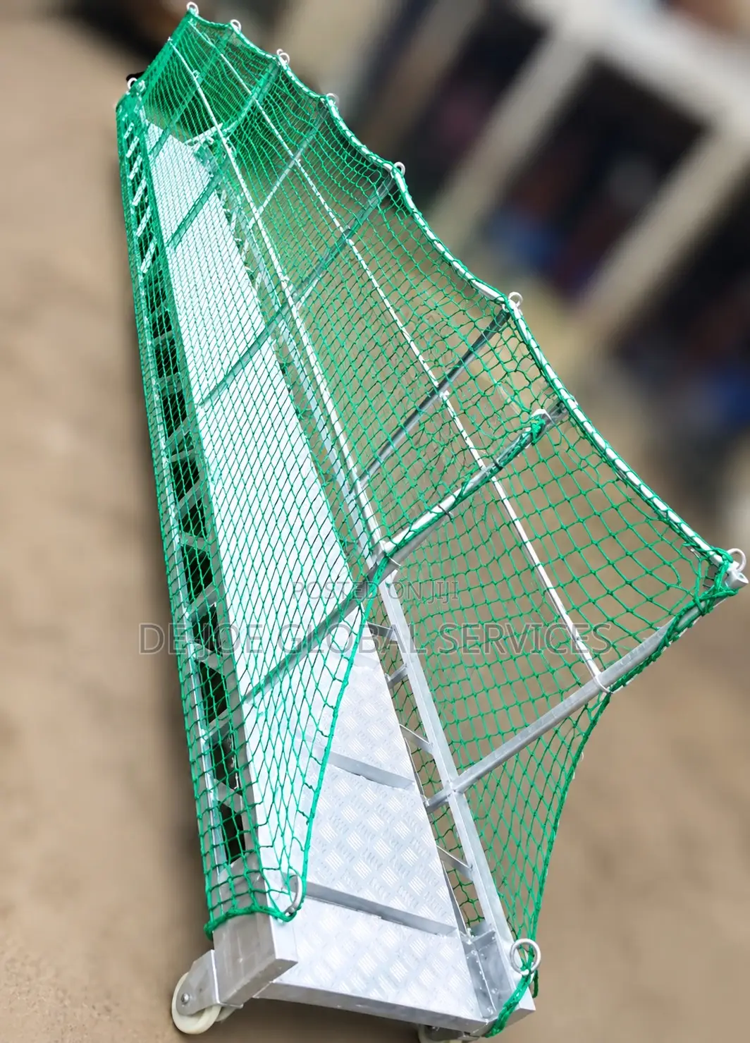 Aluminum Marine Gangway With Safety Net And Anti-slip Treads