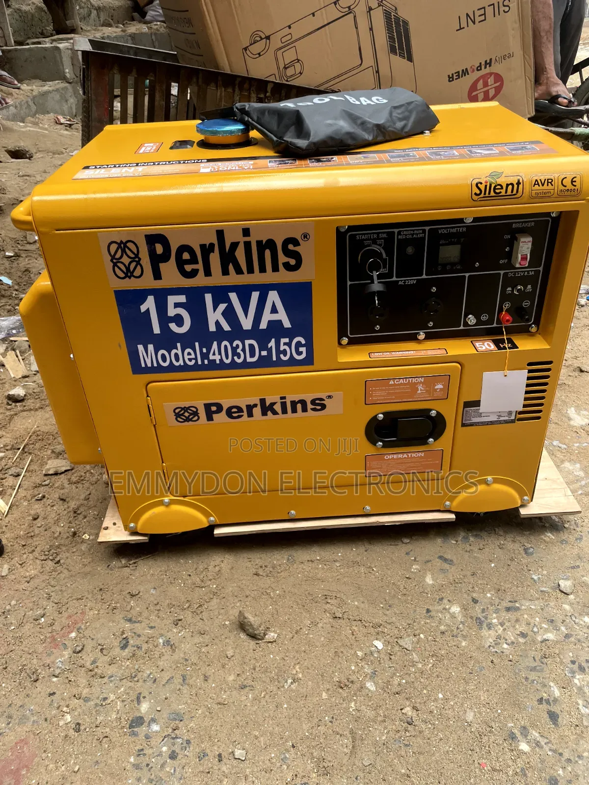 Perkins 15kva Electric Start Generator